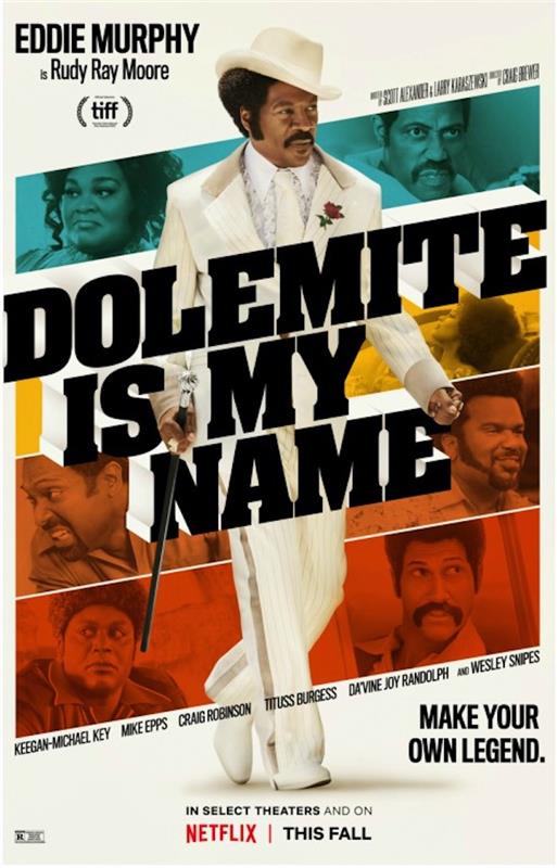 Eddie Murphy, Dolemite Is My Name posterini Snoop Dogg ve Wesley Snipes ile paylaşıyor