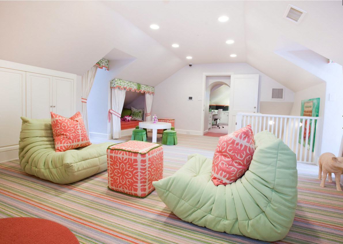 Quarto infantil em tons pastel