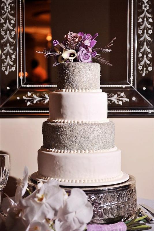 zarif-tasarım-de-düğün-pastası-düğün-pastası-düğün-coux-beyaz-gri