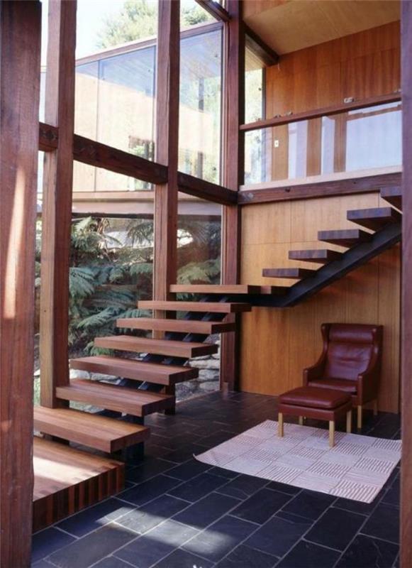 moduliniai laiptai-šiuolaikiniai namai-idėjos-modernūs laiptai