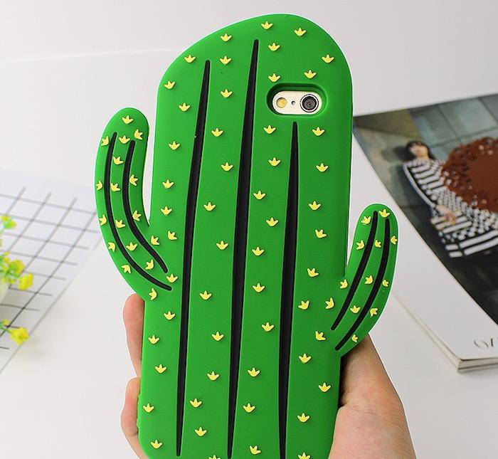 Etui za pametni telefon v obliki kaktusa, izvirna ideja za božično darilo za 15 -letnega najstnika, ki ščiti svoj pametni telefon