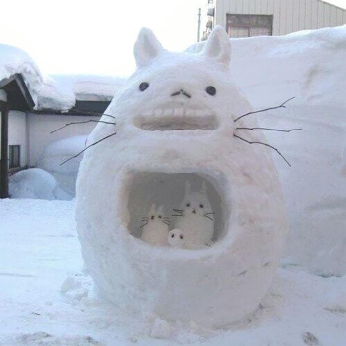 make-snowman-real-cool-cat-snowman