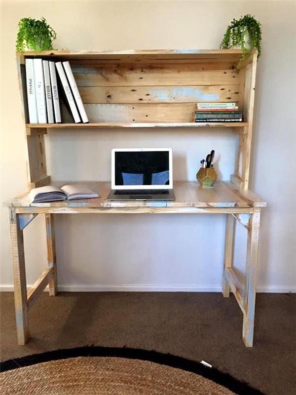 diy deco ideje za shranjevanje fabrqiuer pisarniška omara v deskah