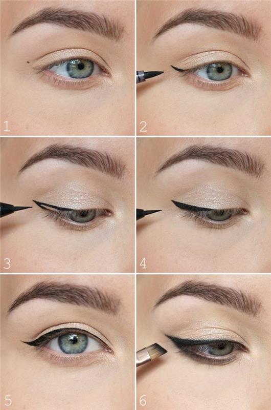 Makyaj videoları, kaşlarınızı nasıl yapacağınızı gösteren eyeliner eğitimleri