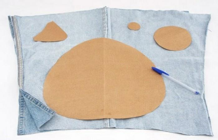 izdelava-a-blazine-materiali-karton-jeans-svinčnik-krogi
