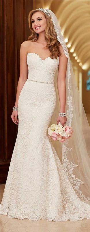 fantastiška-vestuvinė suknelė-nėriniai-vestuvių suknelė-undinė-moteriškas grožis