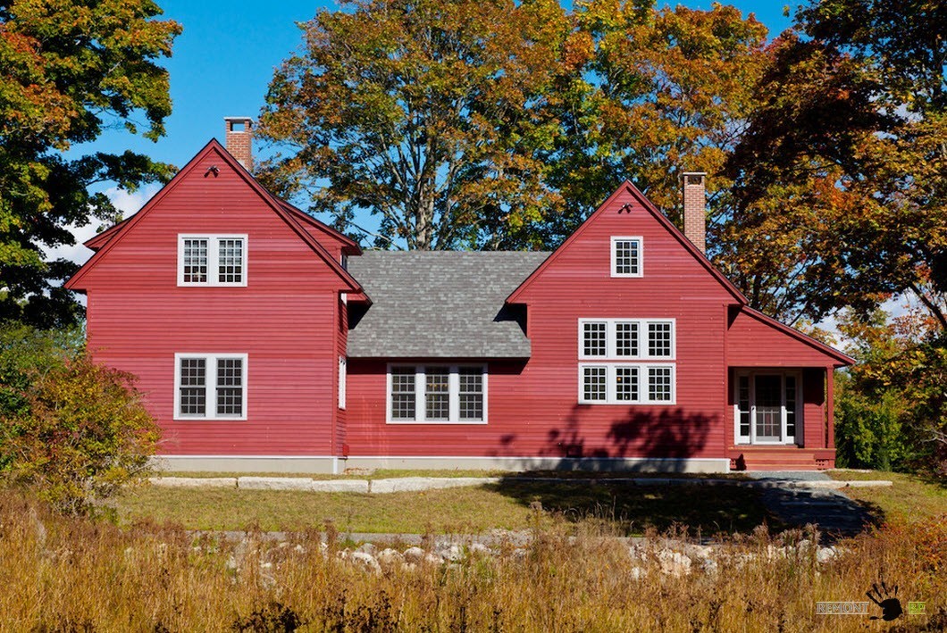 Rdeča zasebna hiša