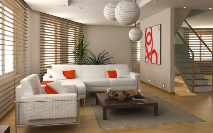 bel-fotelj-belo-pohištvo-sodobna-dnevna soba