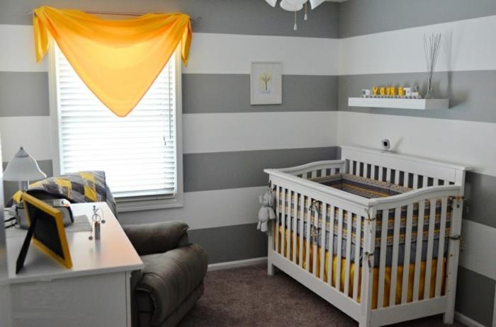 kabriolet-naslanjač-za-elegantno-dnevno sobo-notranjost-oblikovanje-otroško-spalnico-v sivi barvi
