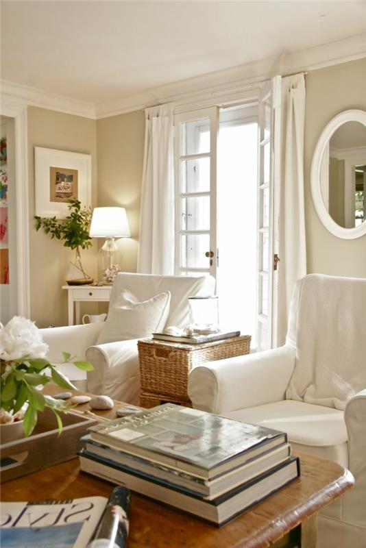 kanepe-açılabilir-oturma odası-şık-iç-tasarım-rustik-oturma odası