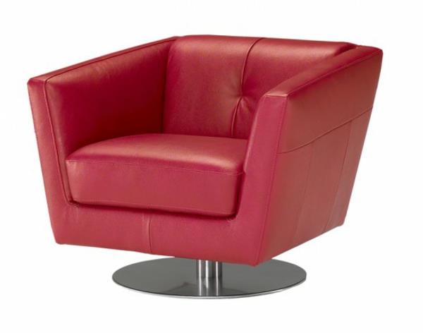dizainas-fotelis-raudonas-jaukus-plieno-pagrindas