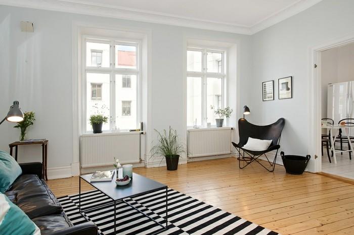 koltuklar-vintage-koltuk-alçak-koltuk-özgün-tasarım-iskandinav-koltuk-siyah-beyaz-halı