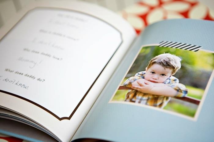 festa-del-papà-regali-idea-Facile-realizzare-bambini-libro-ricordi-foto-immagini-famiglia-idea-regalo