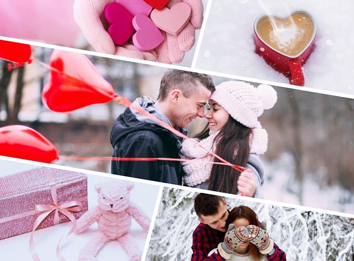 romantični predmeti za valentinovo, kakšno presenečenje za zaljubljeno žensko, bleščeča roza embalažna škatla s pastelno roza trakom