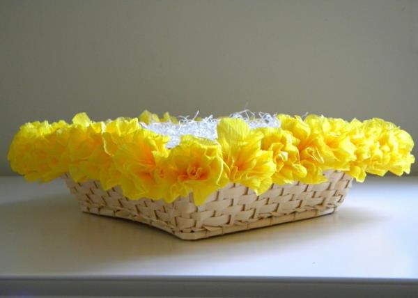 krepon-papir-cvet-dekoracija-košara