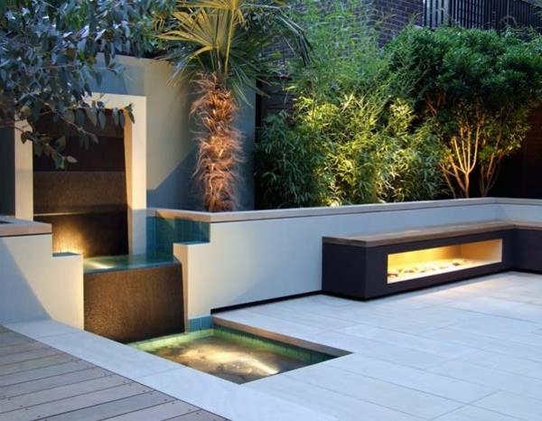 sodas-fontanas-dizainas-krioklys-modernūs-žibintai
