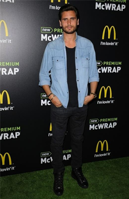 siaubingas-Scott-Disick-idea-how-to-wear-shirt-jeans-man