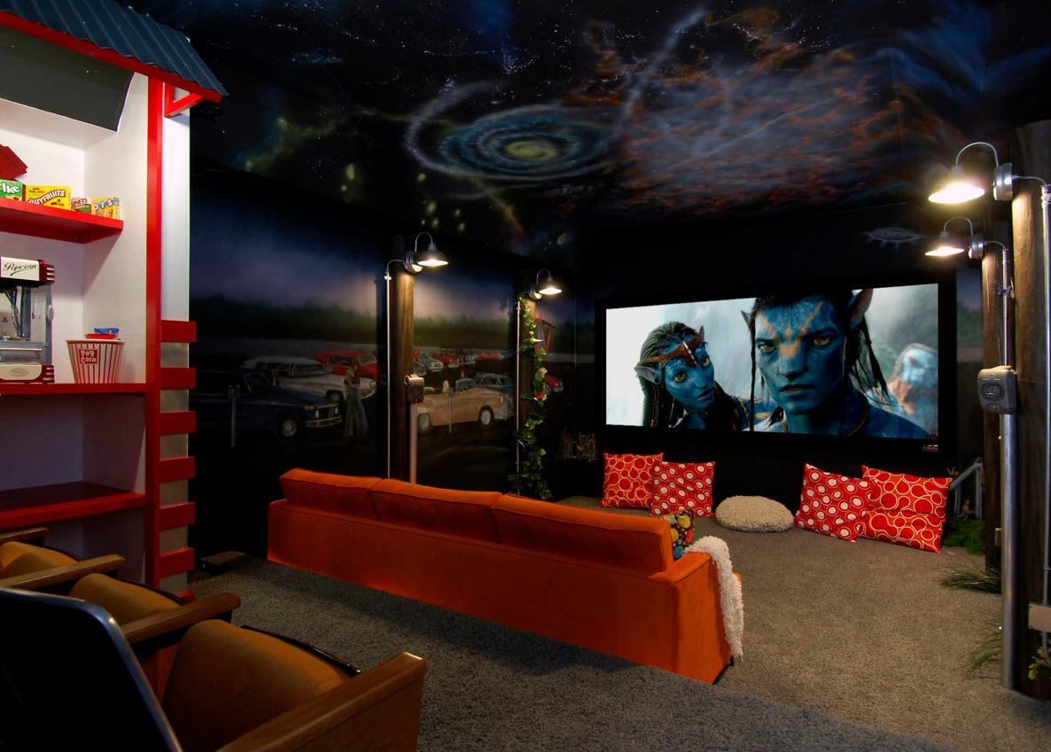 Design original de home theater