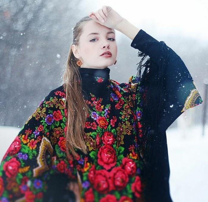 ruski-šal-zelo-elegantna-vintage-moda