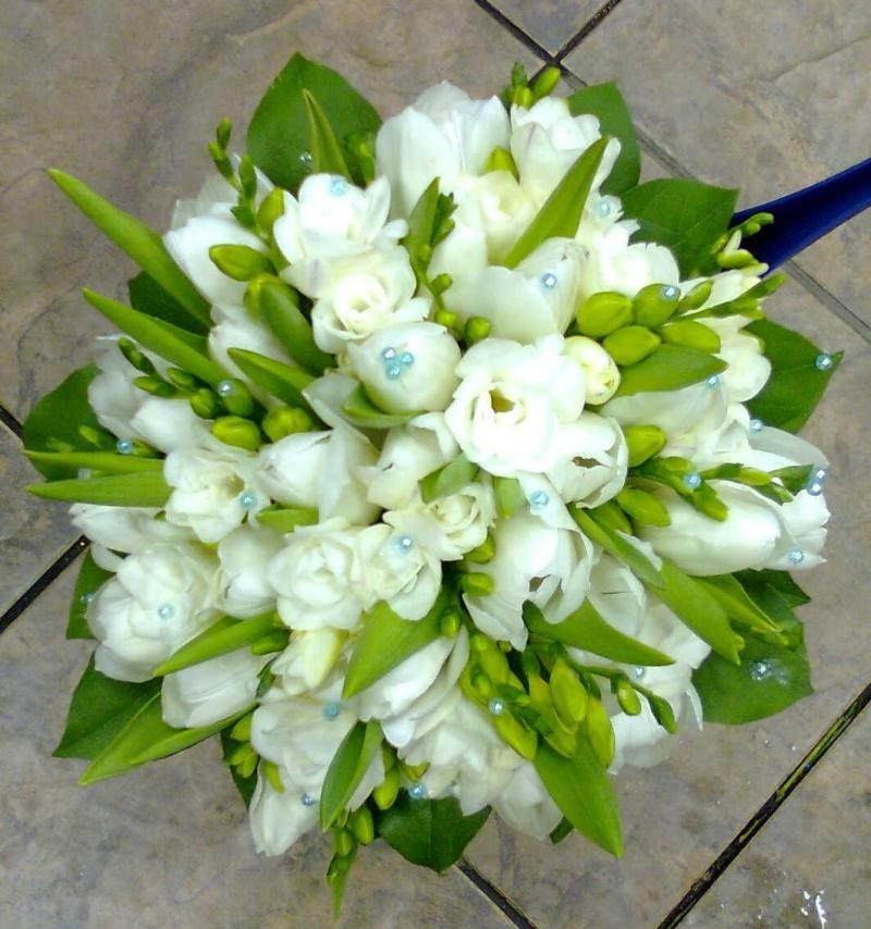 Bouquet di Fresie candide