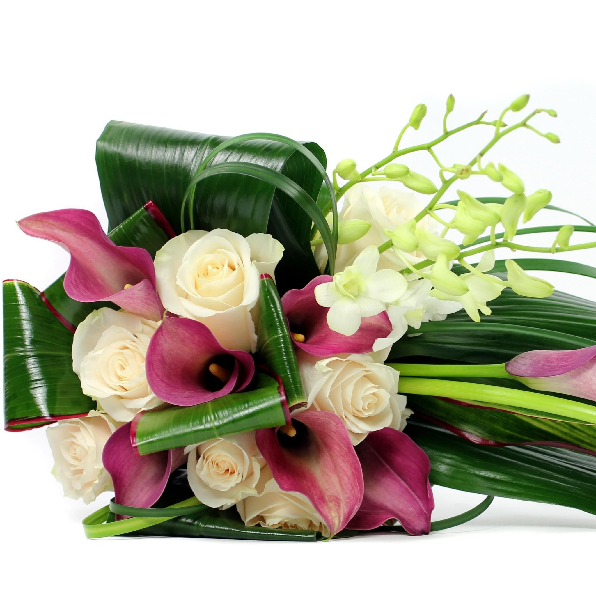 Bouquet delicato con fresie