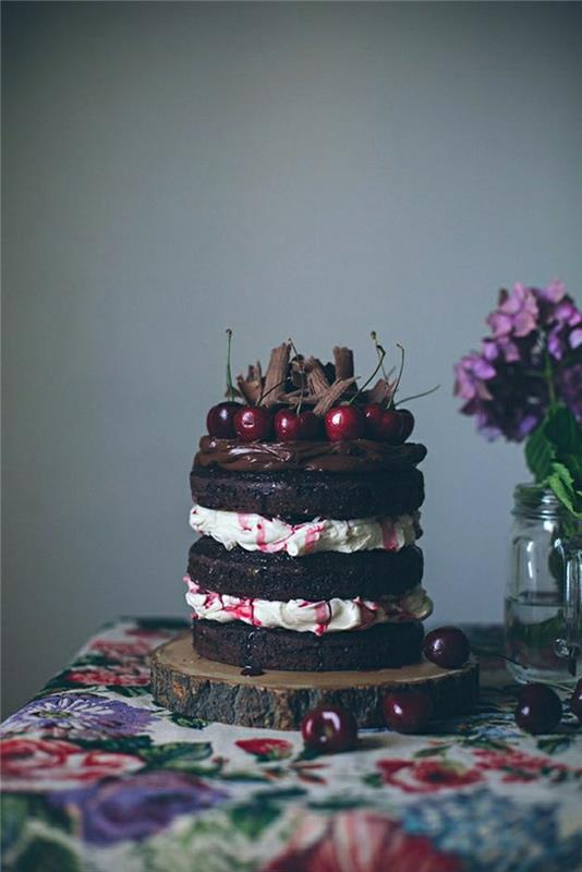 doğum günü pastası-kız-2 yaşındaki-doğum günü-kek-kızı-6 yaşındaki-deko-şenlikli-şık-meyve-çikolata
