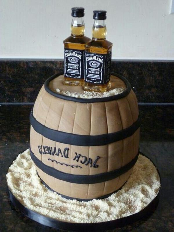 orijinal-yetişkin-erkek-içki-jack-danniels-yeniden boyutlandırılmış-doğum günü pastası