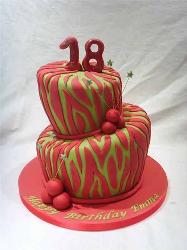 dizaino tortas, aštuonioliktas gimtadienis, asmeninis gimtadienio tortas