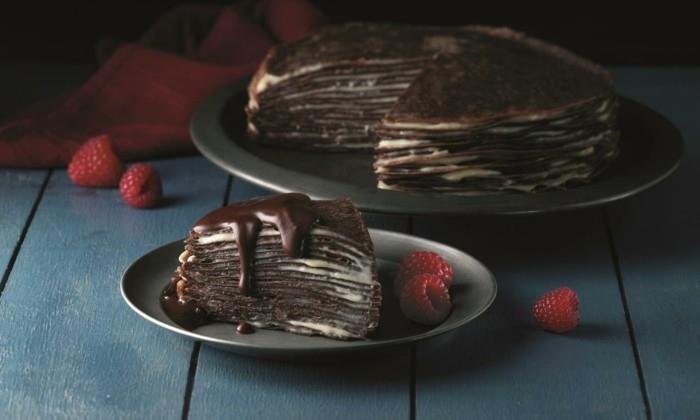 „Nutella“ krepinio pyrago originalus šokoladinio pyrago receptas