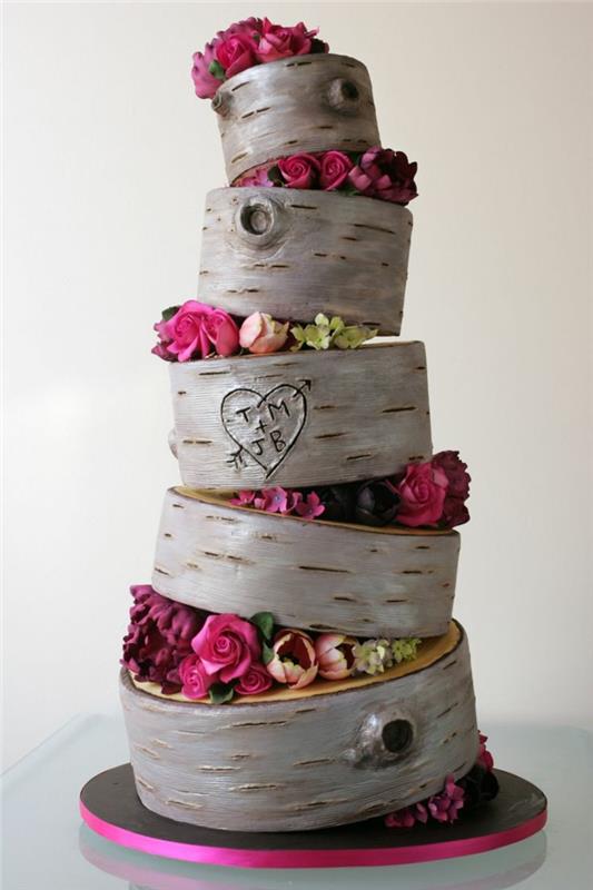 detalus molio modeliavimas, vestuvių ir jubiliejinis tortas, beržo sekcijos