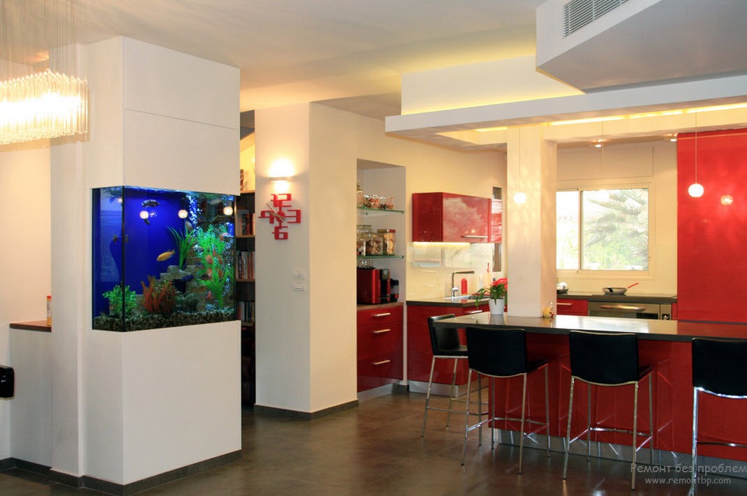 Controsoffitto in cucina