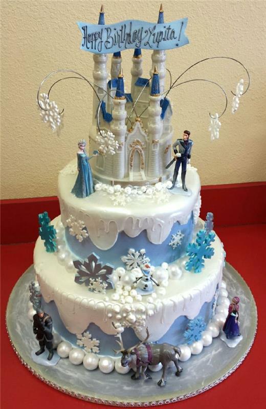 rojstnodnevna torta-iz-vaše-čakalne vrste-z-elsa-zamrznjena-rojstnodnevna-torta-dekoracije-iz-butičnega naročila