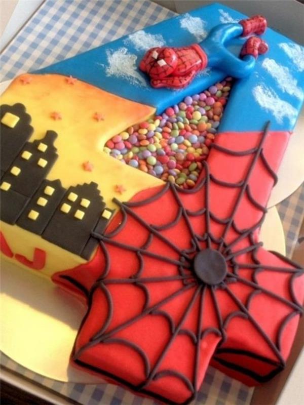 ideje-spiderman-in-mesto-precej-izvirne-torte-ideje