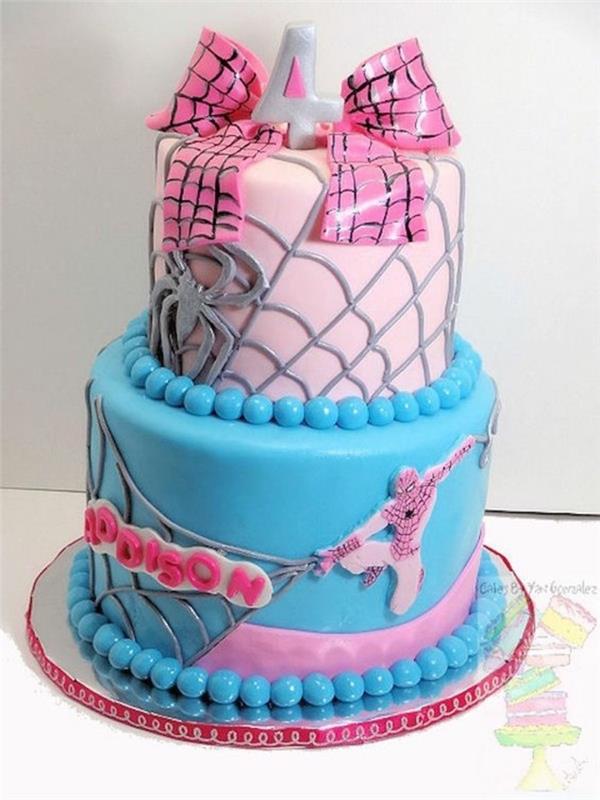 spiderman-cake-for-grand-girl-design-roza-modra