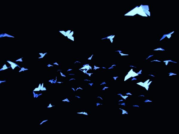 çelenk-origami-kelebekler