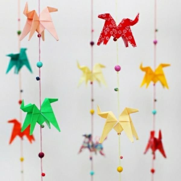 origami-girland-za-otroško sobo