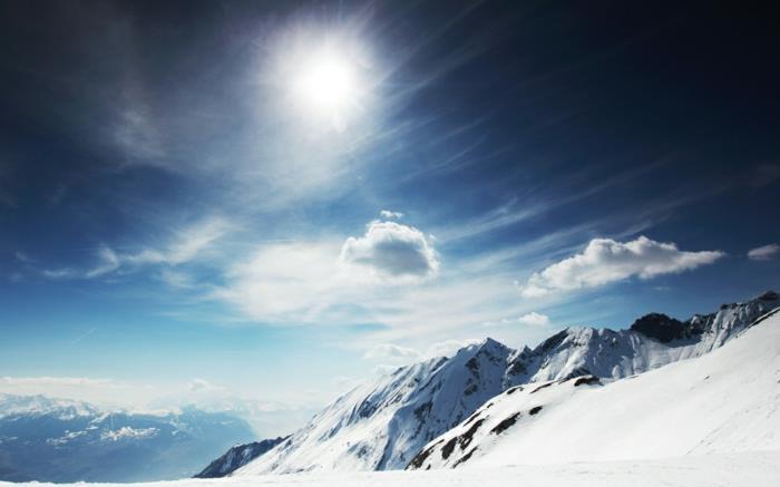 kar-yüksekliği-kar-koşulları-alpler-fotoğraf-güneş