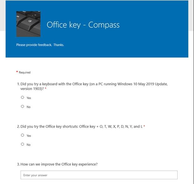 Notranja preiskava, ki jo je razkril WalkingCat, kaže Microsoftov interes za uvedbo novega ključa Office