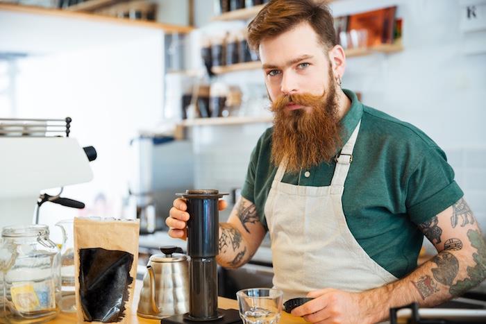imeti veliko brado brada vzdrževanje rdečelaska hipster