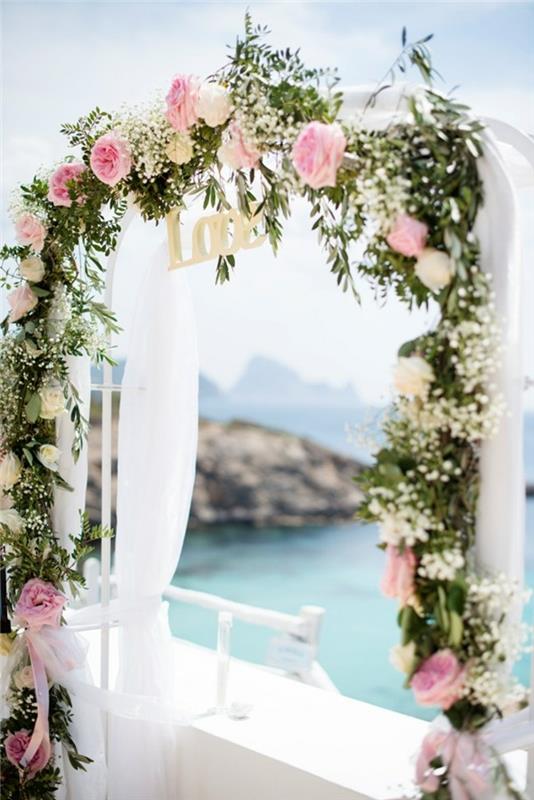 Düğün aşk tabelle için düğün çardak için oluşturma çiçek sanatı çiçek aranjmanları