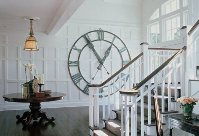 sieniniai laikrodžiai-dideli dekoratyviniai laikrodžiai