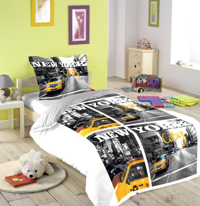 antklodė-viršelis-Niujorkas-vaikų kambarys-pop-art stilius