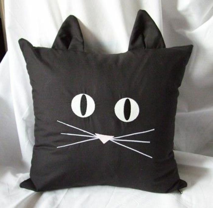 pagalvė-dangtelis-pagalvė-dangtelis-mielas-katės veidas