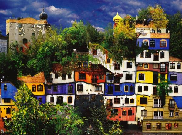 hundertwasser-architecture-house-Dunaj-Avstrija