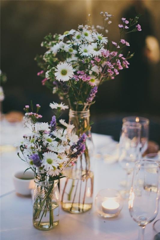 düğün-masa-dekorasyon-fikirleri-DIY-düğün-dekorasyon-fikirleri-güzel-orman-çiçekleri