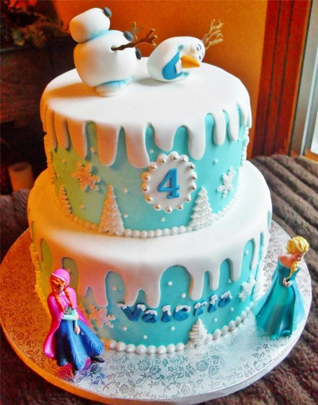 torta-dekoracija-rojstni dan-kraljica-od-snega-torte-ideje-cool-olaf-torta