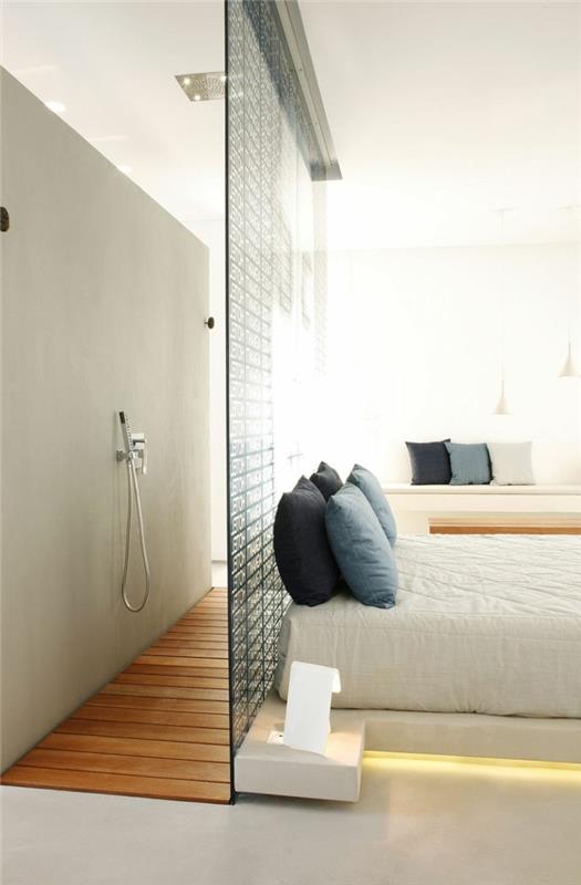 deko-idėja-suaugusiųjų miegamasis ir vonios kambarys