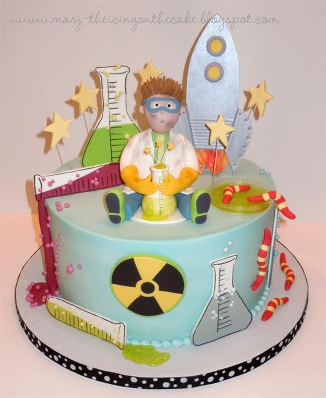 Ideje za rojstnodnevne torte moške torte za rojstni dan science