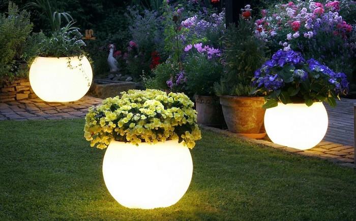 ideje za svetlobni vrt