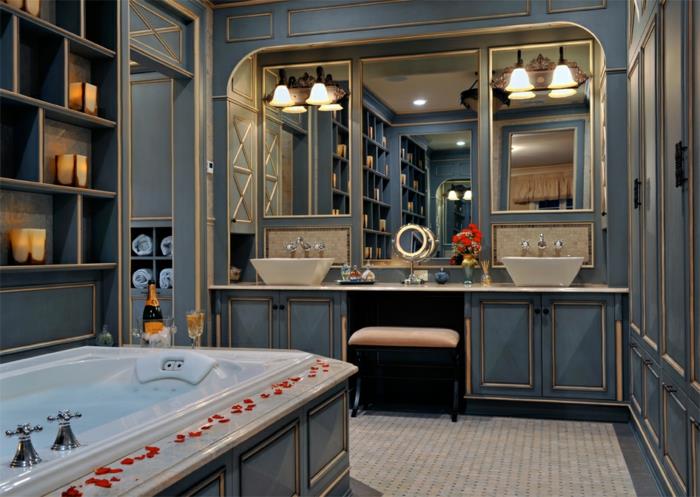 Banyo düzeni, harika dekorasyona sahip güzel banyo